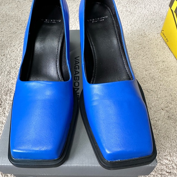 Vagabond Edwina Cobalt Blue shoes size 39 - Picture 2 of 7